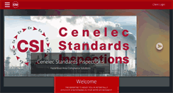 Desktop Screenshot of cenelec.com