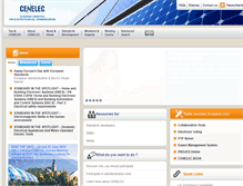 Tablet Screenshot of cenelec.eu